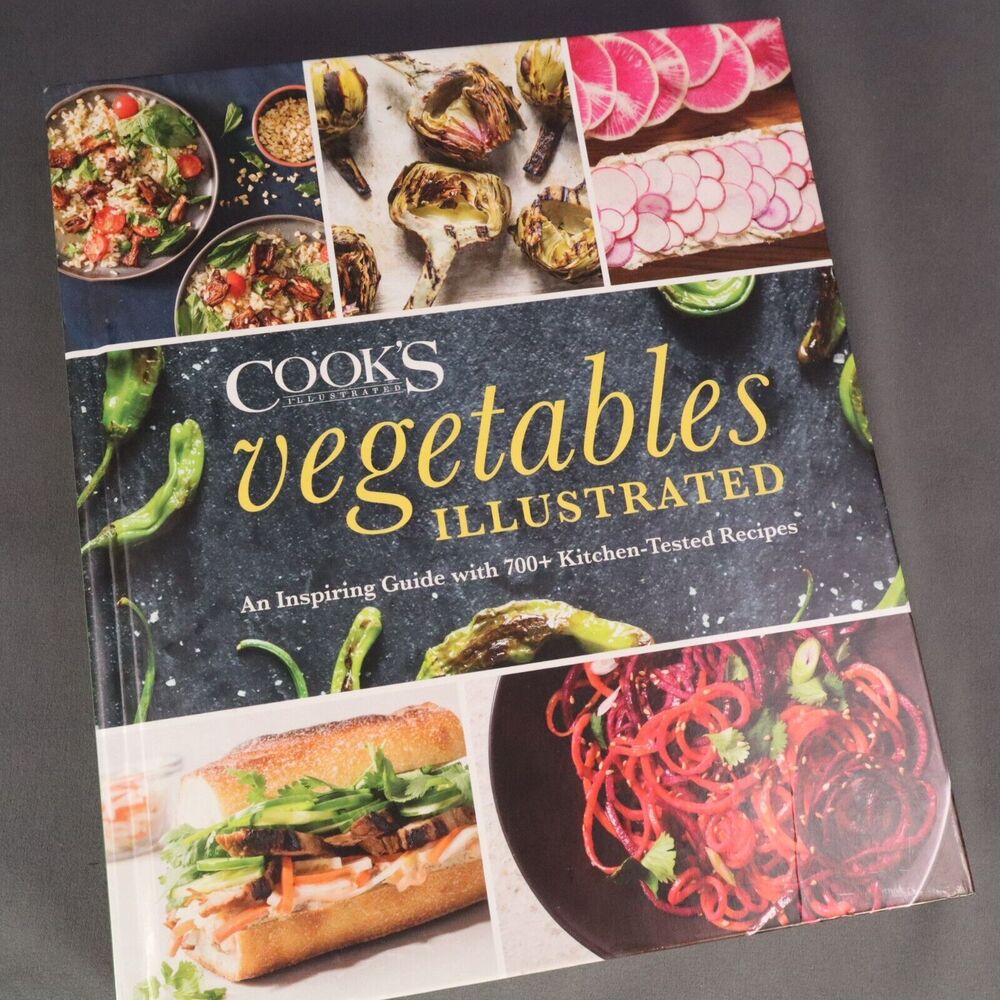 Americas Test Kitchen Cooks Vegetables Illustrated Cookbook 2019